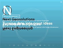 Tablet Screenshot of nextgeosolutions.com